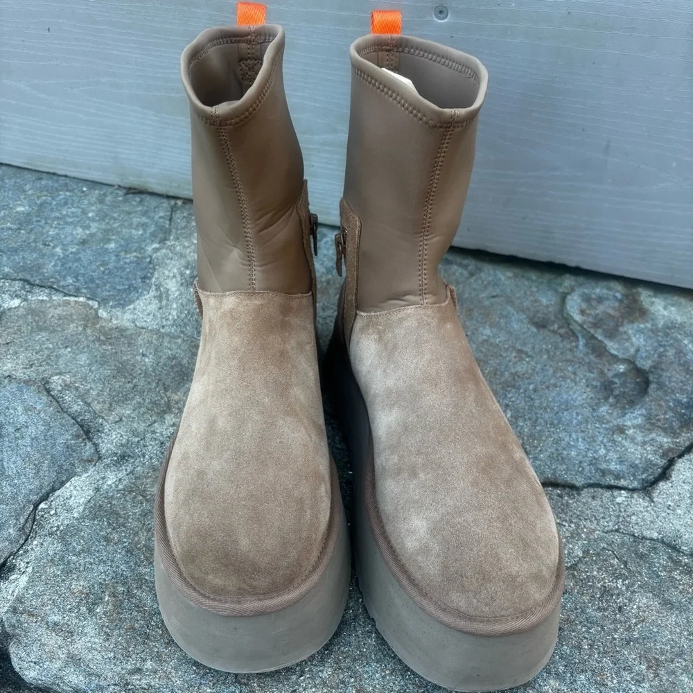 UGG Classic Dipper Platform Boots Size 10 - Picture 2 of 14